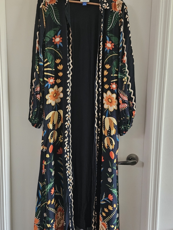 Anthropologie Dresses & Skirts - Anthropologie Blue Floral Maxi Dress